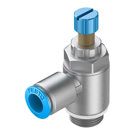 Festo One-Way Flow Control Valve GRLA-1/2-QS-12-RS-D GRLA-1/2-QS-12-RS-D